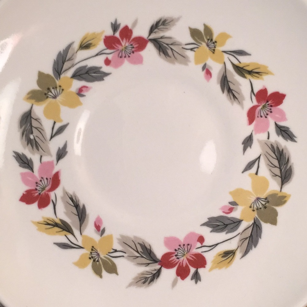 Vintage Floral Teacup And Saucer Set - Picture 6 of 16